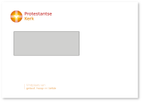 C5 envelop PKN logo, adres linksboven